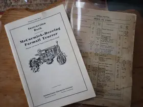 2992 MCCORMICK-DEERING Farmall Tractor Catalog Instruction