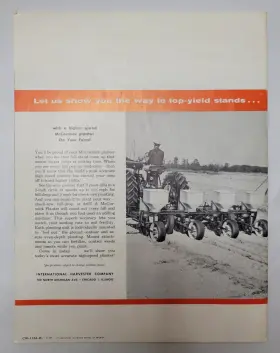 CR-1124-K MCCORMICK-DEERING Corn Planters Brochure Farmall #2