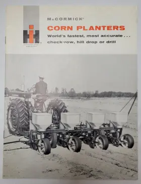 CR-1124-K MCCORMICK-DEERING Corn Planters Brochure Farmall