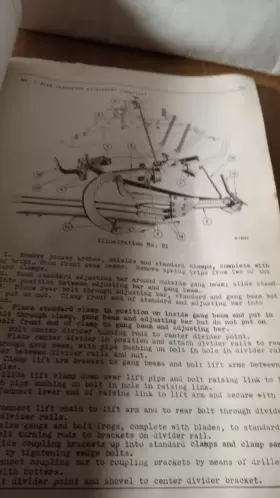 HM-221 MCCORMICK-DEERING Row Cultivator Farmall Md Manual #2