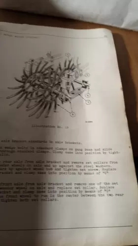 HM-221 MCCORMICK-DEERING Row Cultivator Farmall Md Manual #3