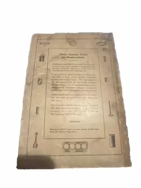 W-30-PARTS MCCORMICK-DEERING Tractor Manual #2