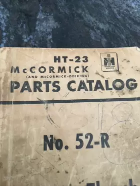 HT-23 MCCORMICK International Harvester Thresher Catalog #3