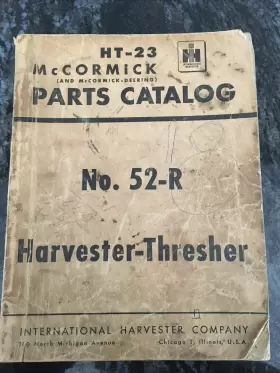 HT-23 MCCORMICK International Harvester Thresher Catalog