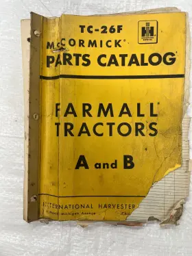 TC-26E MCCORMICK Farmall Catalog