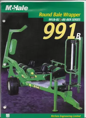 991B-BJ MCHALE Round Bale Ber Brochure Specifications