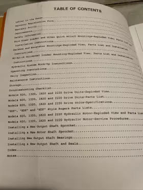 89-P2-273 MCMILLEN Earth Auger Operators Manual Catalog #2