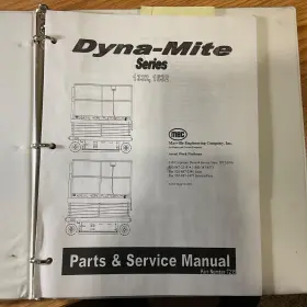 7215 MEC Scissor Lift Service Manual Catalog Book