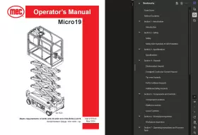 MICRO19-A92.20 MEC Personnel Lift Owners Service Manual Pdf #3