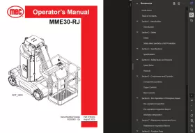 MME30-RJ MEC Personnel Verticle Lift Owners Service Manual #3