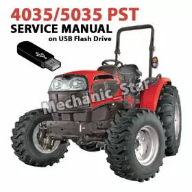 5035 MECHANIC STAR Mahindra Tractor Service Operators Loader