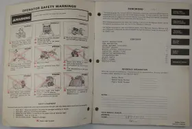 6566894 MELROE Bobcat Skid Steer Loader Operators Manual #3