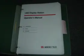 1483000001M1 MEMOREX TELEX Display Station Terminal Operator