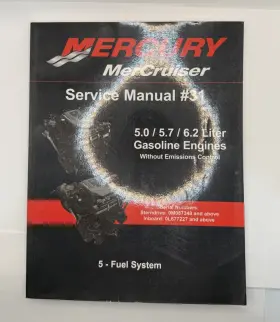 90-864260300 MERCURY MERCRUISER Service Manual Fuel