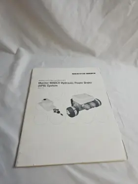MM-0112 MERITOR Wabco Hydraulic Power Brake Manual