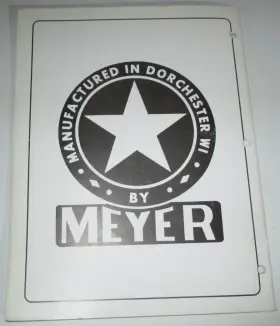 X0804-W MEYER Wagon Gear Operators Manual #3