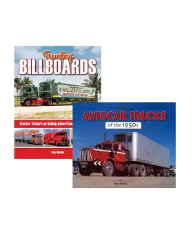B03867 MIDLIFE CLASSIC CARS Traveling Billboards Autocar Book