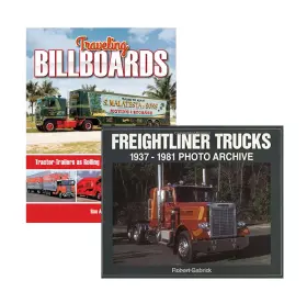 B05315 MIDLIFE CLASSIC CARS Traveling Billboards Freightliner