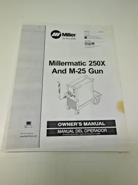 250MP MILLER Millermatic Gun Owners Manual