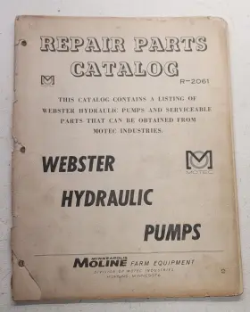5211-7745 MINNEAPOLIS Moline Websterhydraulicpumps Catalog