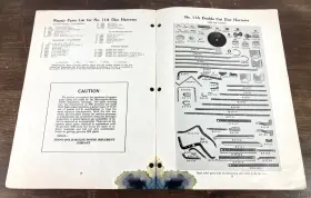 PB88 MINNEAPOLIS MOLINE Double Disc Harrows Operator Manual #3