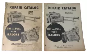 R-1197A MINNEAPOLIS MOLINE Repair Catalog Uni Balors