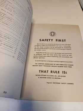 S-151 MINNEAPOLIS MOLINE Rh Row Huskor Manual #3