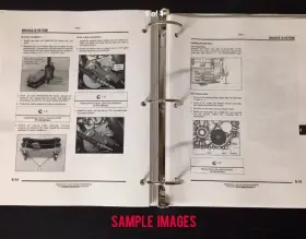 4D55 MITSUBISHI Engine Service Repair Manual Book