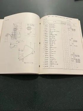 4G54 MITSUBISHI Gas Forklift Engine Book Catalog Manual #2