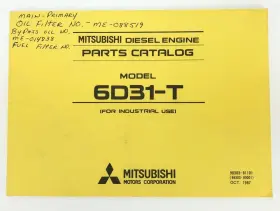 6D31-T MITSUBISHI Diesel Engine Catalog Heo