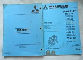98726-23900 MITSUBISHI Chassis Mast Triplex Bseries #2