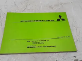 99710-02100 MITSUBISHI Operation Manual #3