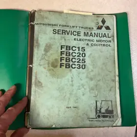 99719-71100 MITSUBISHI Service Repair Manual Fork Lift