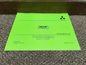 FBC30 MITSUBISHI Forklift Operators Manual #3