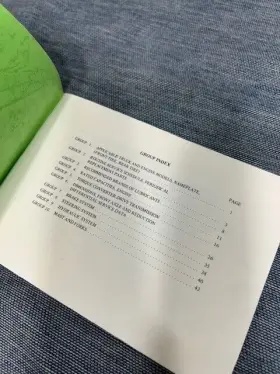 FD100 MITSUBISHI Lift Service Data Pocket #3