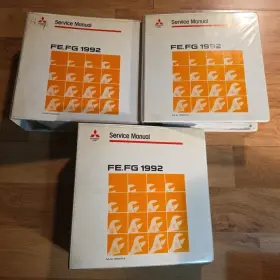 FG439 MITSUBISHI Fg Service Repair Manual Set Fuso