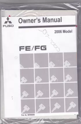 MH998808 MITSUBISHI Fuso Fg Owners Manual #3