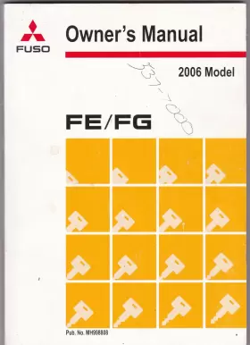 MH998808 MITSUBISHI Fuso Fg Owners Manual