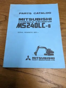 MS240LC-8 MITSUBISHI Hydraulic Excavator Catalog