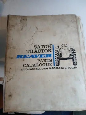 S-373 MITSUBISHI Mitsibishi Satoh Beaver Tractor Catalog