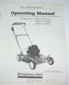 TMO-37156B MONTGOMERY WARD BRIGGS STRATTON Rotary Lawn Mower #2
