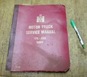 CTS-2302 International Scout Service Manual