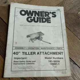 191-981A Tiller Yard Owners