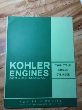 B-145 Kohler Cycle Gas Engine Service Manual