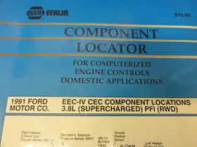 AP-891 NAPA Echlin Ford Eec Iv Cec Pfi Locator Manual #2