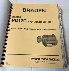600B NATIONAL Hydraulic Cranes Owners Manual #3