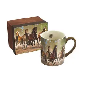 70145 NATIONAL GARDEN WHOLESALE Herd Motion Boxed Mug
