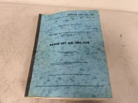 AN-URC-35B NAVELEX Manual Book Technical Operation Maintenan