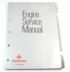 CGES340-3 NAVISTAR International Diesel Engine Service Repair