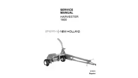 40160010 NEW HOLLAND Sperry Harvester Service Repair Manual